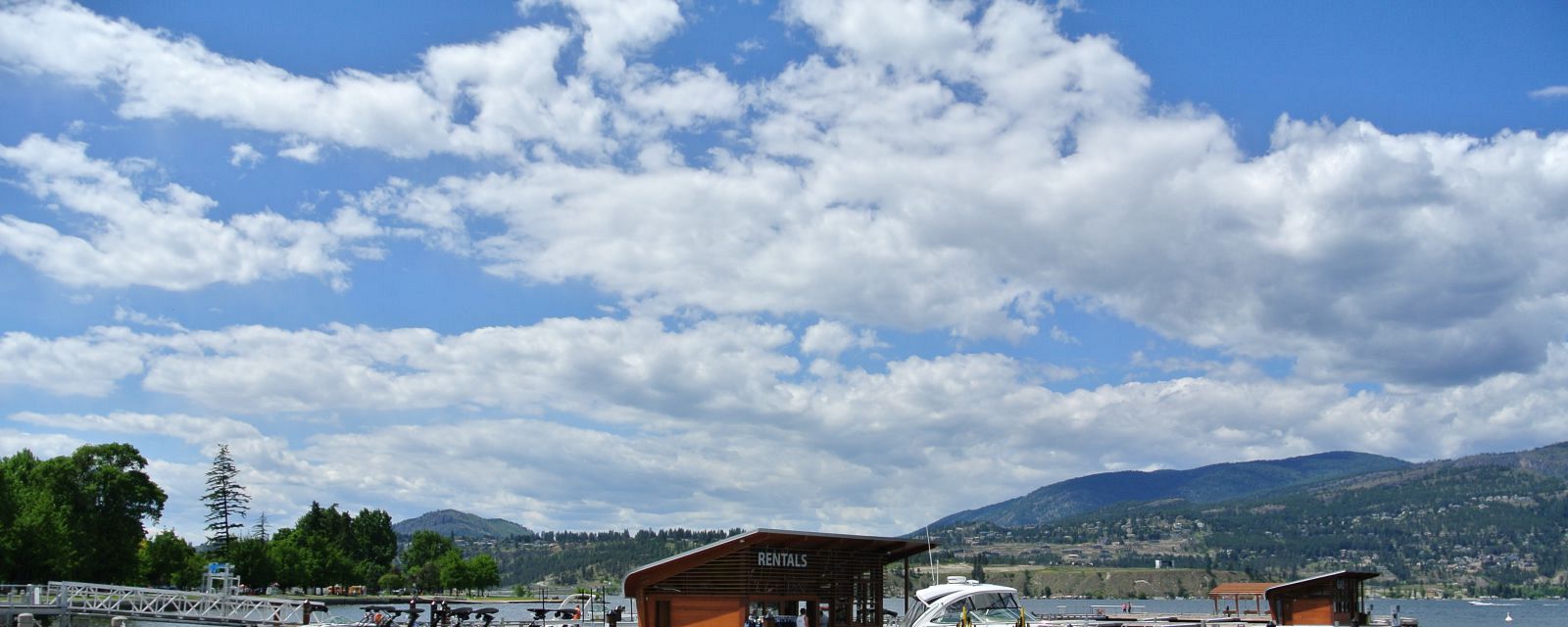 Why not rent a boat in Kelowna?
